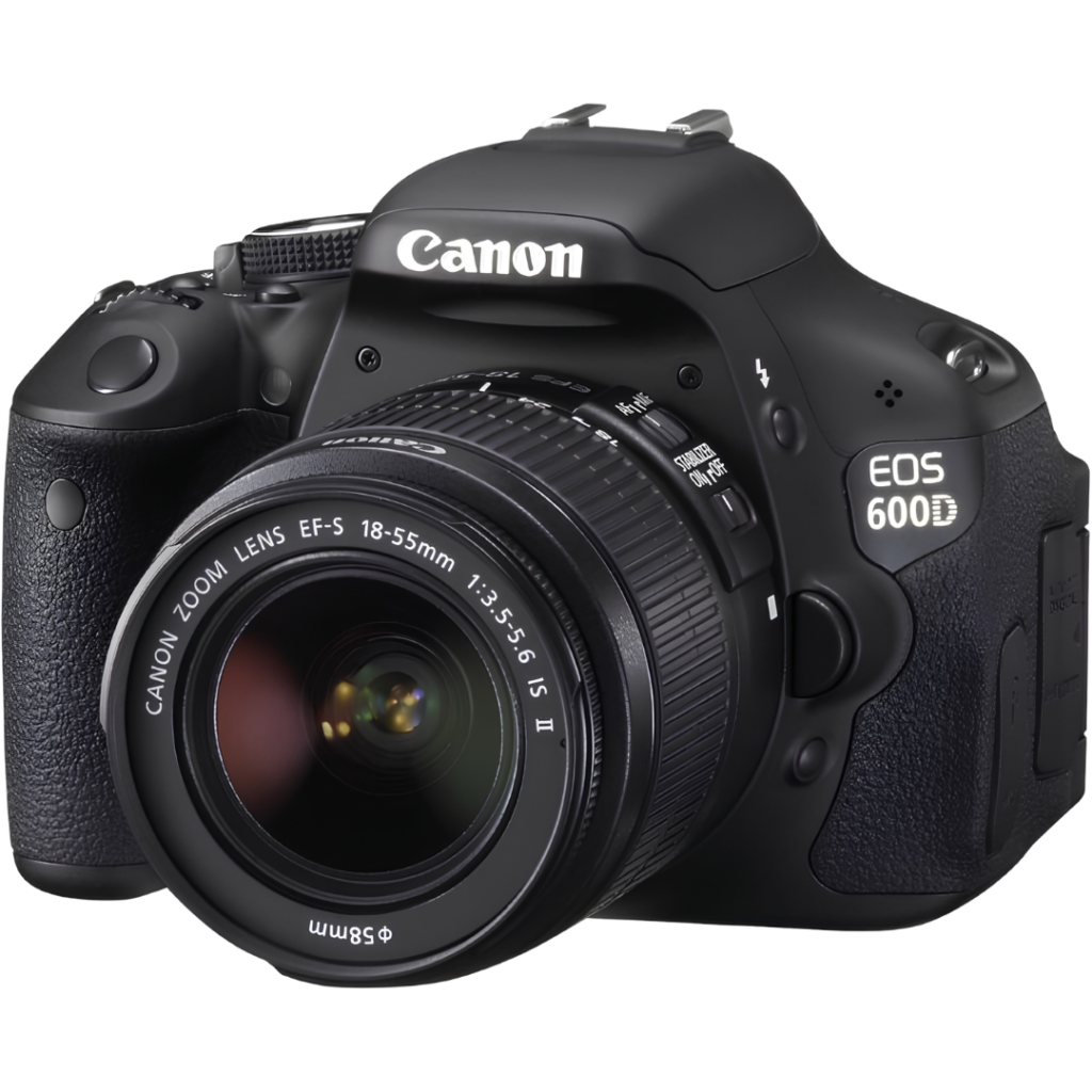 Canon EOS 600D DSLR Camera + 18–55mm Lens