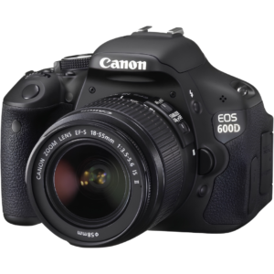 Canon EOS 600D DSLR Camera + 18–55mm Lens
