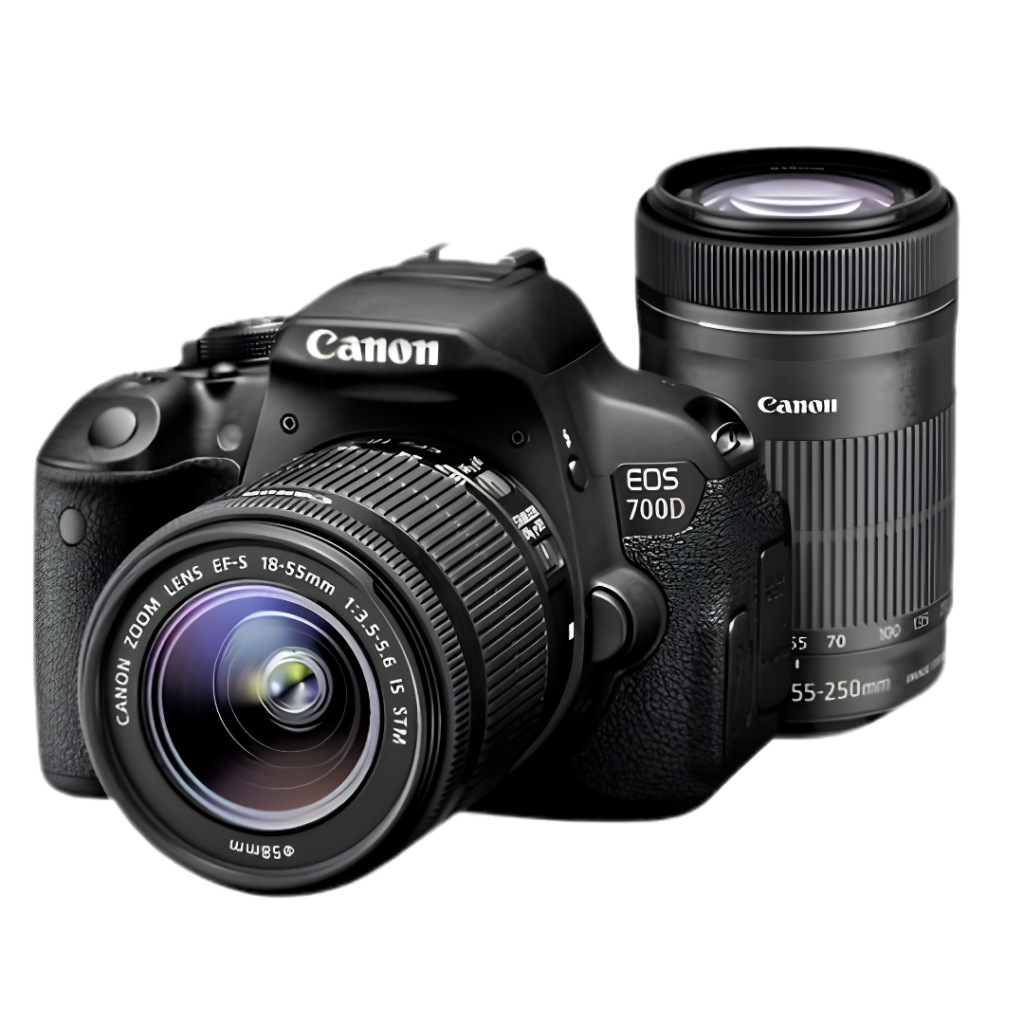 Canon EOS 700D + 18–55mm Lens