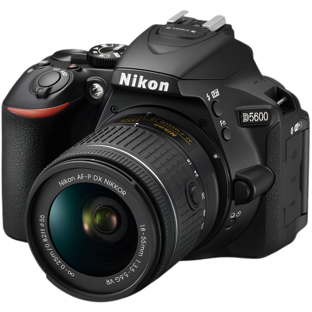 Nikon D5600 + 18–55mm Lens