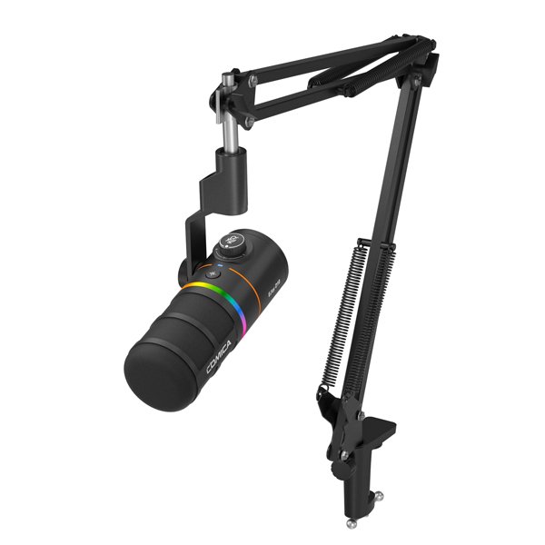 Comica Ejoy D10 Podcast Microphone — White & Black