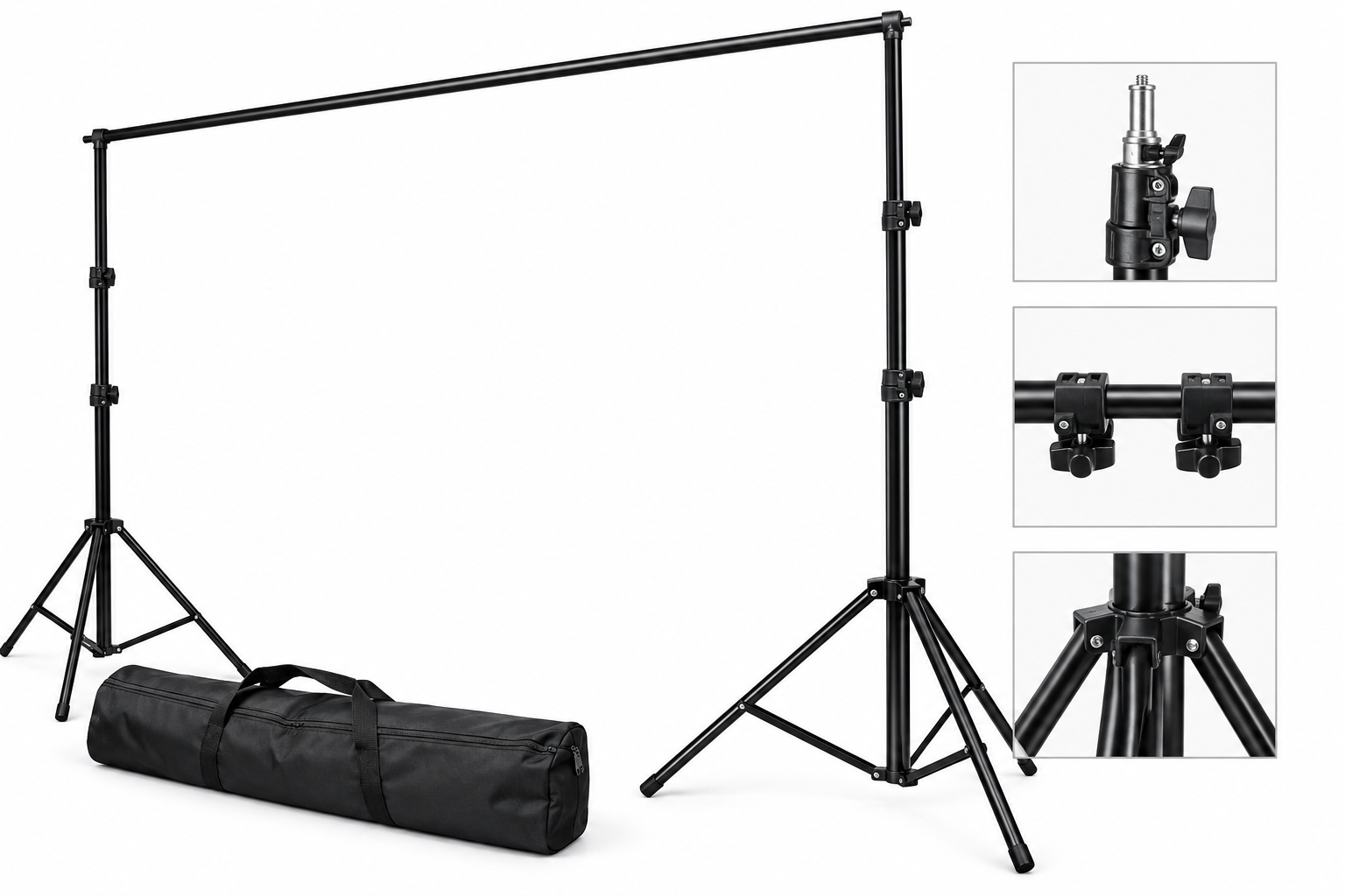 Mobile Kit Background Stand (Black)