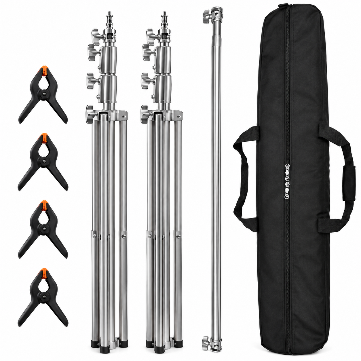 Mobile Kit Background Stand (Silver)