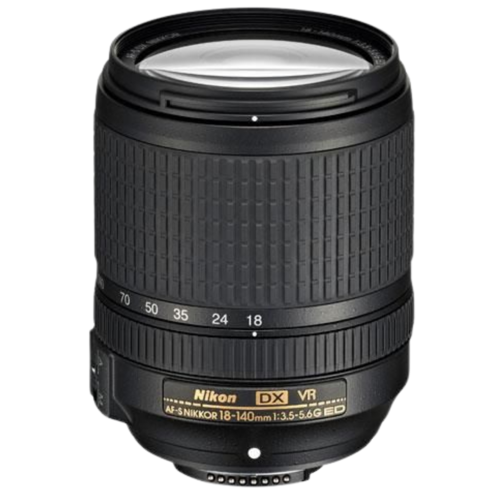 Nikon AF-S DX NIKKOR 18-140mm f/3.5-5.6G ED VR Lens
